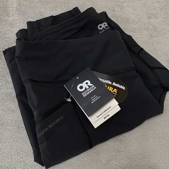 Outdoor Research Ferrosi Leggings Black XL Womens Activewear Pants NEW - Picture 1 of 10